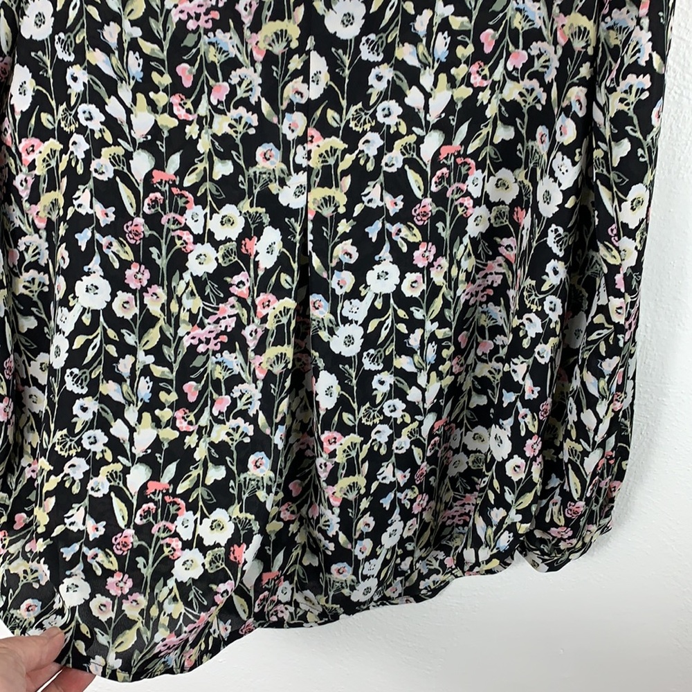 Lauren Conrad Top Floral XS - Picture 9 of 16